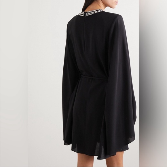 Like new STELLA MCCARTNEY Crystal-Embellished Belted Crepe Mini Dress $2,665 36 - Picture 4 of 13